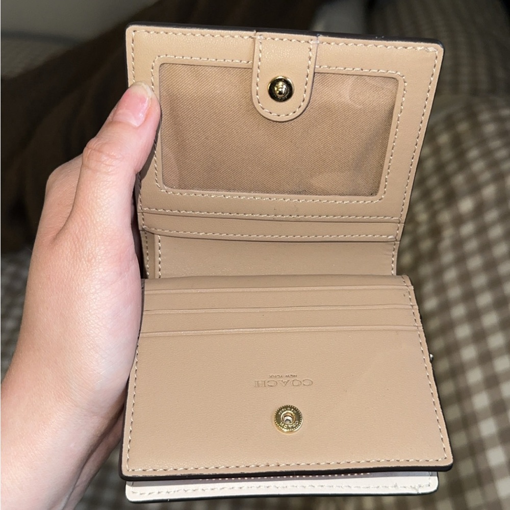 Coach Beige Wallet with Cherry Design - Picture 3 of 5